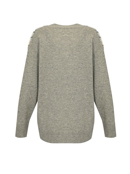 Cardigan in lana con paillettes Clips | A800 567400007